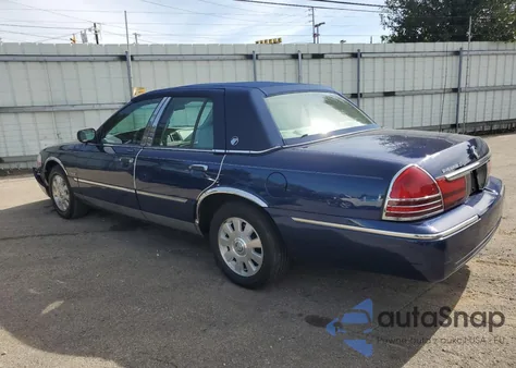 2005 Mercury Grand Marquis Ls из США, поврежденный, VIN 2MEFM75W55X630835
